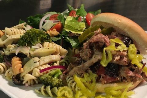Serve Yourself Pulled Pork Buffet