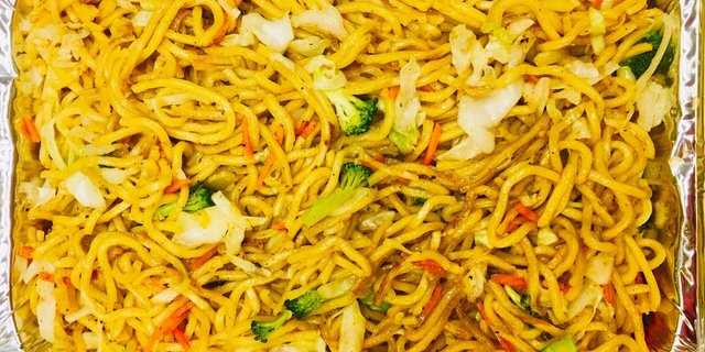BBQ Noodles & Vegetables