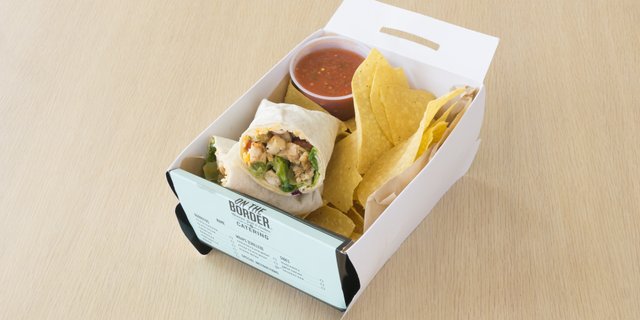 Chicken Fajita Wrap Boxed Lunch