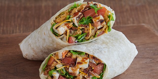 BBQ Chicken Ranch Wrap Platter