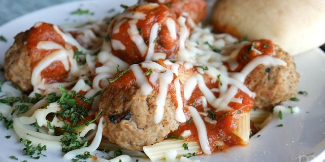 Meatball Marinara Pasta