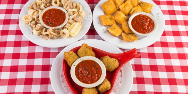 Tray of Fritti Mixto