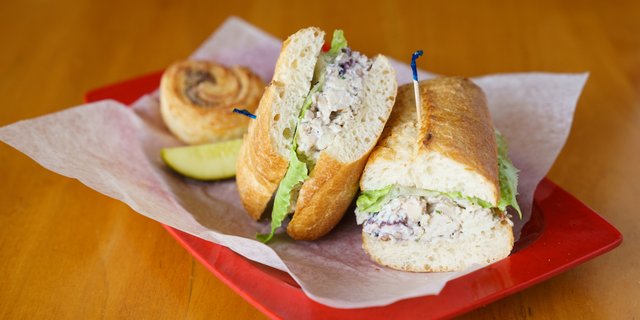PecanCran Chicken Salad Sandwich