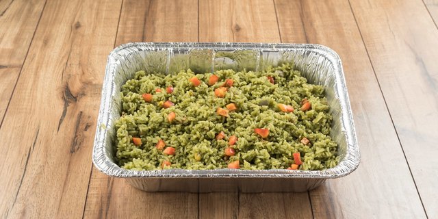 Pasilla-Cilantro Green Rice