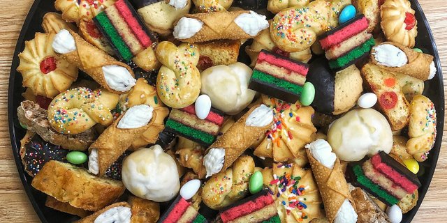 Assorted Italian Cookie Platter