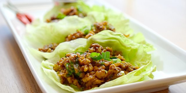 Chicken Lettuce Wraps