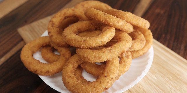 Crispy Tender Onion Rings