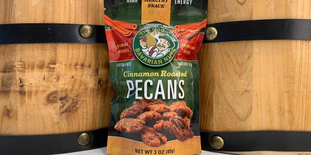 Cinnamon Roasted Pecans Package