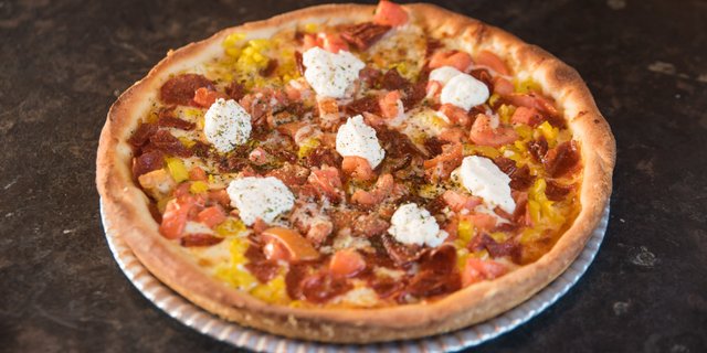 Spicy White Pizza