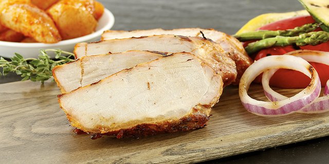 Carved Pork Tenderloin Platter