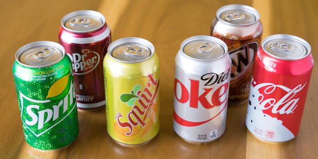 Assorted Individual Sodas