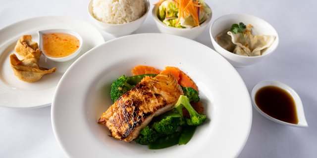 Salmon Teriyaki Happy Meal