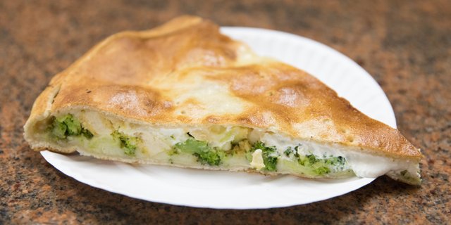 Chicken & Broccoli Stuffed Pizza