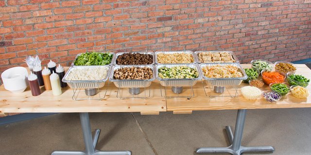 Build-Your-Own Buffet (50-79 People)