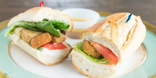 Grilled Chicken Caesar Sandwich Platter
