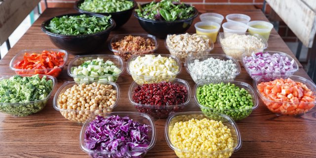 Salad Bar for 21-25