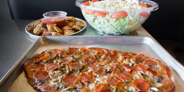 Assorted Pizzas