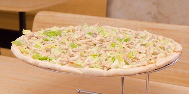 Grilled Chicken Caesar Pie