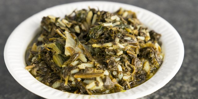 Spinach and Rice Pilaf