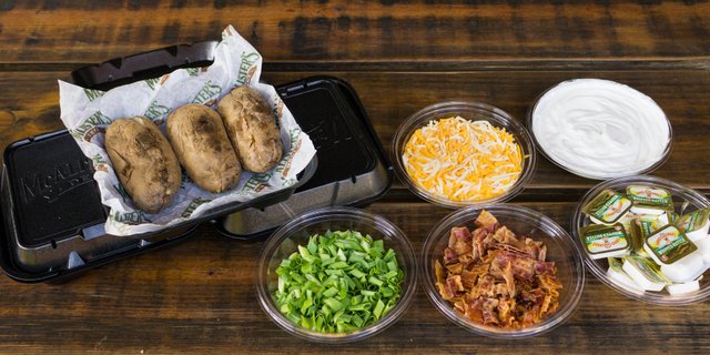 Bacon & Cheese Spud Bar