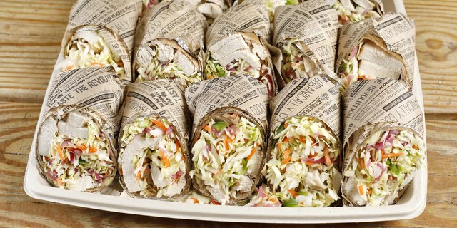 Cold Grilled Wrap Platter