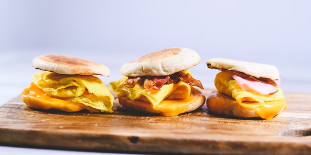 English Muffin Breakfast Sandwich
