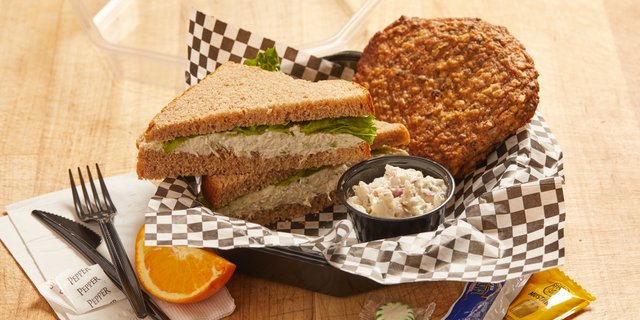 Chicken Salad on Wheat Deluxe Box