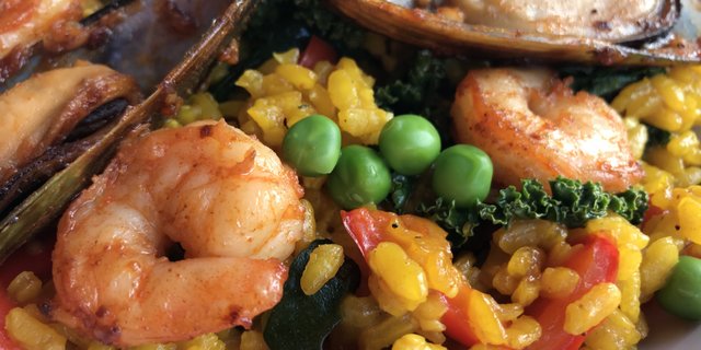 Seafood Paella