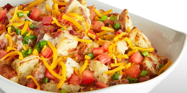 Loaded Cheezee Bacon Potato Bowl