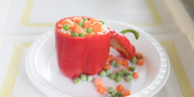 Vegetarian Stuffed Pepper