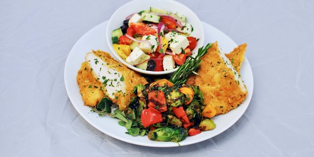 Panko-Crusted Chicken Breast