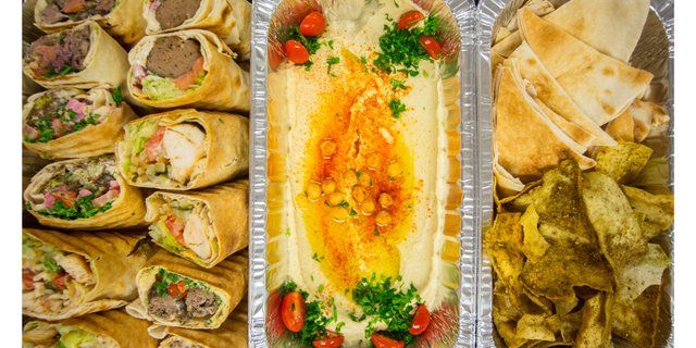 Wrap Sampler Platter