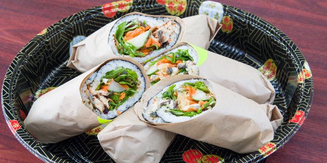 Shogun Sushi Burrito Platter