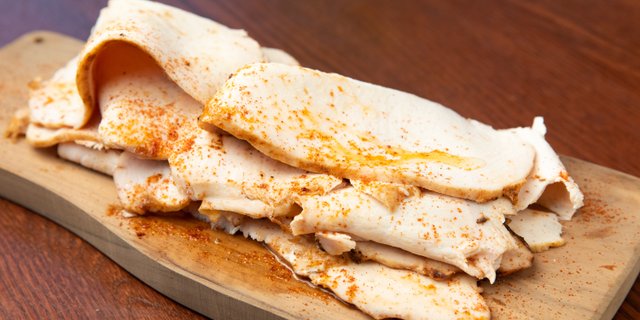 Sliced Smoked Turkey Breast Platter