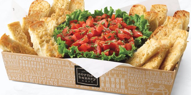 Bruschetta Tomatoes & Toast Tray