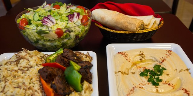 Beef Kabob Dinner