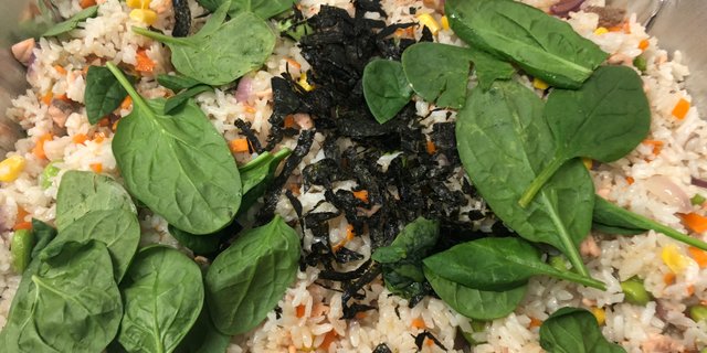 Salmon Fried Rice