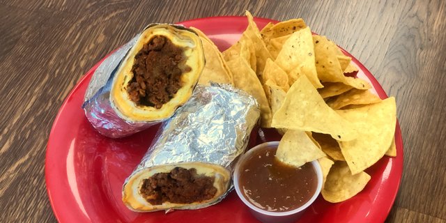 Chorizo Breakfast Burrito