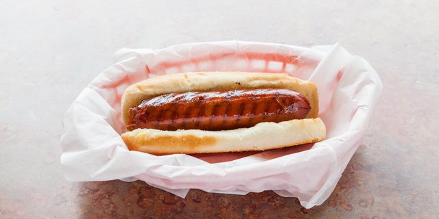 Louisiana Hot Link Sandwich