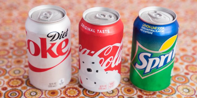 Assorted Individual Sodas