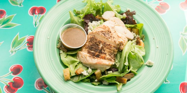 Gluten-Free Warm Chicken Salad