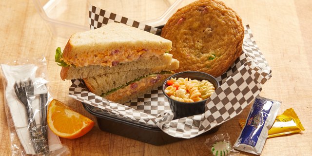 Pimento & Cheese on White Deluxe Box