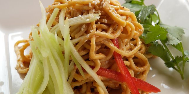 Sesame-Peanut Noodles