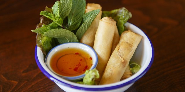Crab & Chicken Egg Rolls