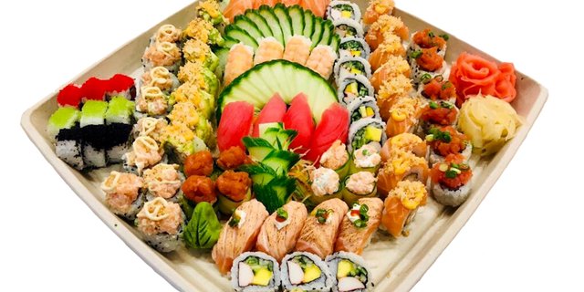 75-Piece Sushi Combo Platter