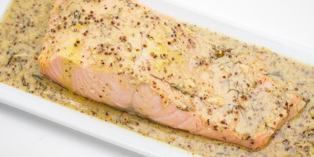 Citrus Poached Salmon