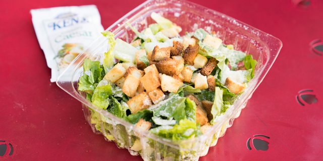 Individual Caesar Salad