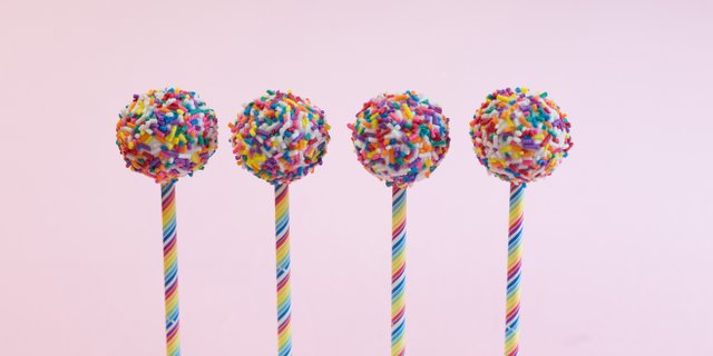 Birthday Cake Cake Pop