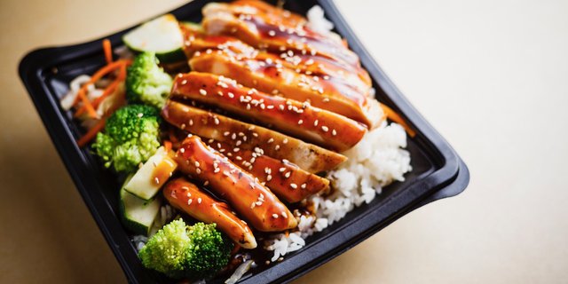 Teriyaki Chicken w/ Vegetable Platter