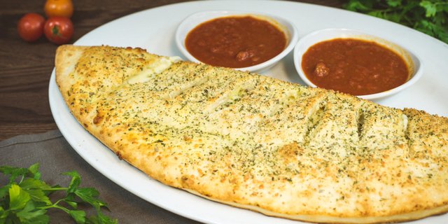Triple-Stuffed Calzone